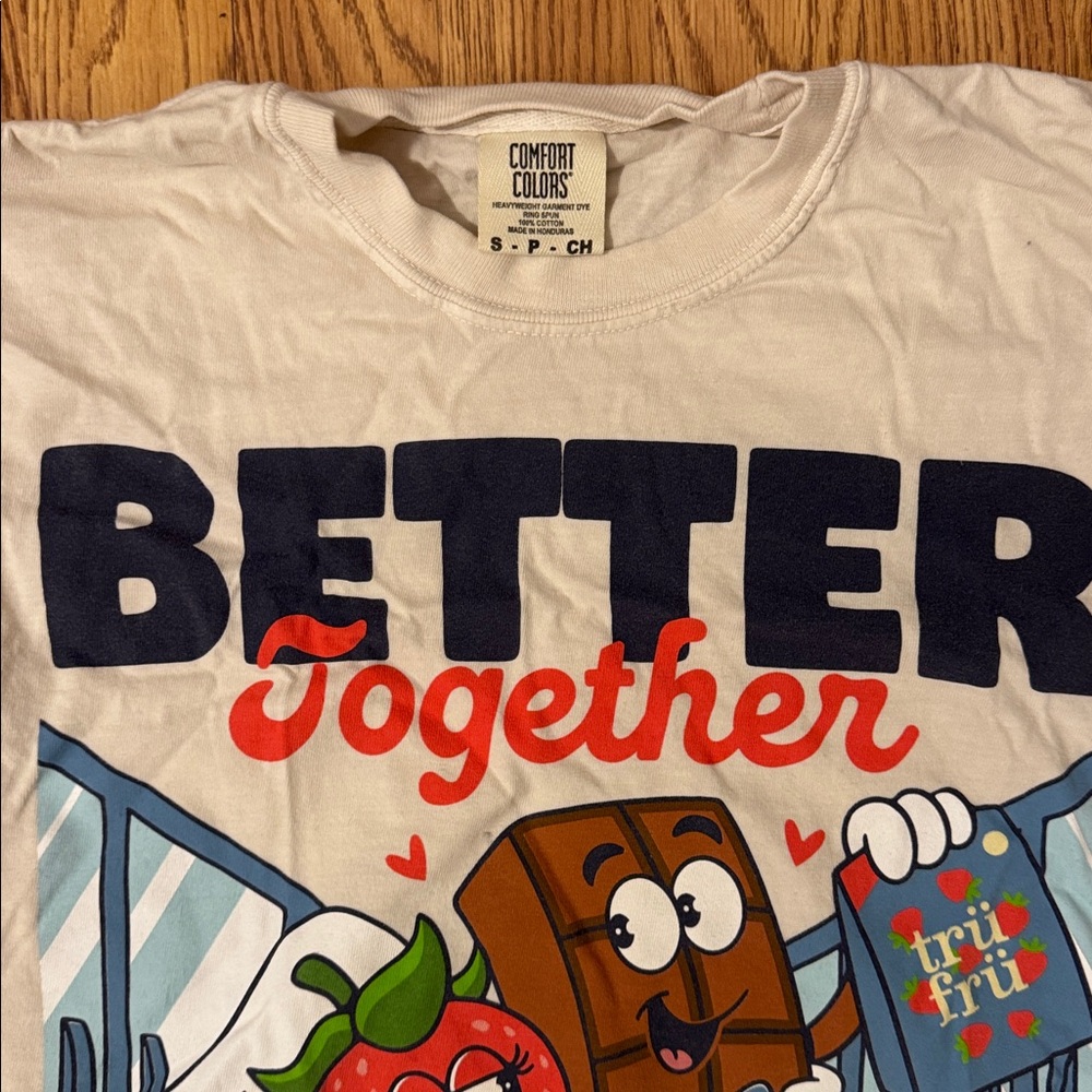 Comfort Colors Cream Graphic Tee - Picture 2 of 2